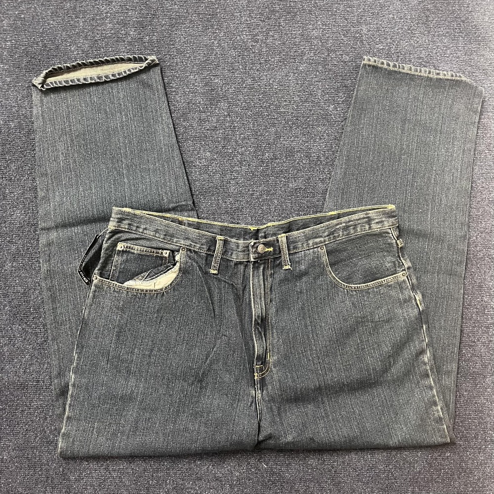 Arizona Jean‎ Company Jeans Men 44x31 Blue Relaxed Fit Big & Tall Stone DenimY2K